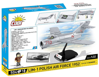 5822 COBI Cold War - Lim-1 Polish Air Force 1952