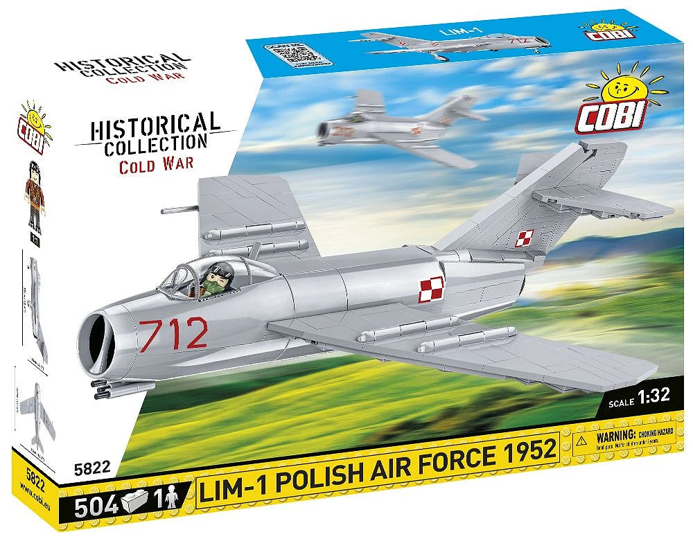 5822 COBI Cold War - Lim-1 Polish Air Force 1952
