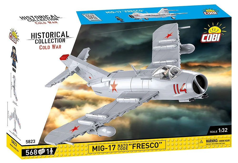 5823 COBI Cold War - MiG-17 NATO Code "Fresco"