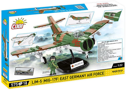 5825 COBI Cold War -Lim-5 ( MiG-17F ) East Germany Air Force