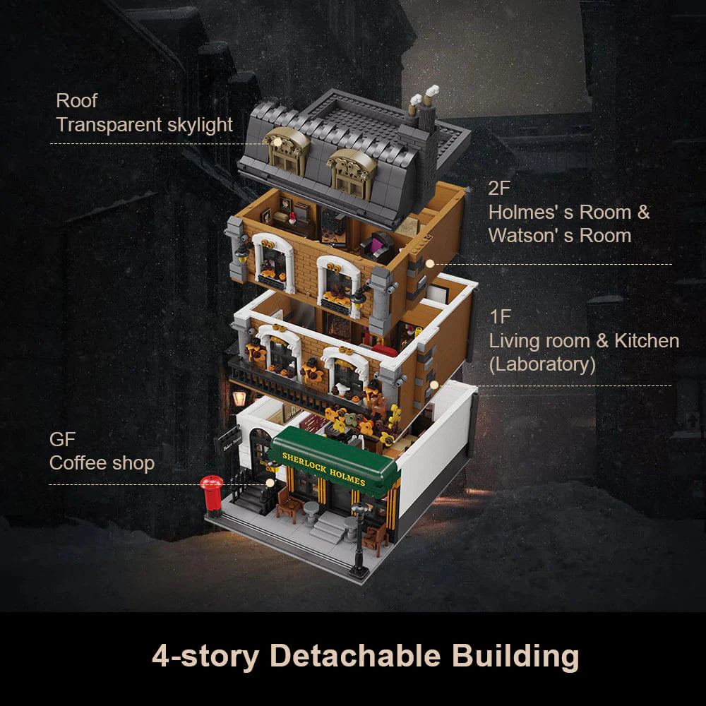 85014 PANTASY Modulari - Baker Street 221B Apartment