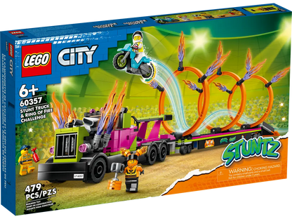 60357 LEGO City - Stunt Truck: sfida dell’anello di fuoco