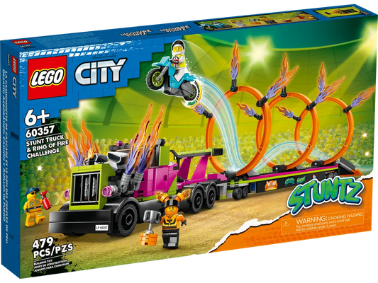 60357 LEGO City - Stunt Truck: sfida dell’anello di fuoco