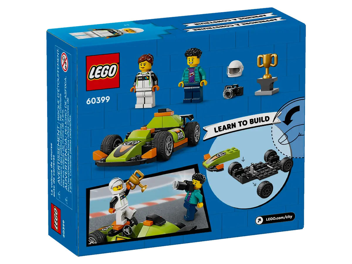 60399 LEGO City - Auto da corsa verde