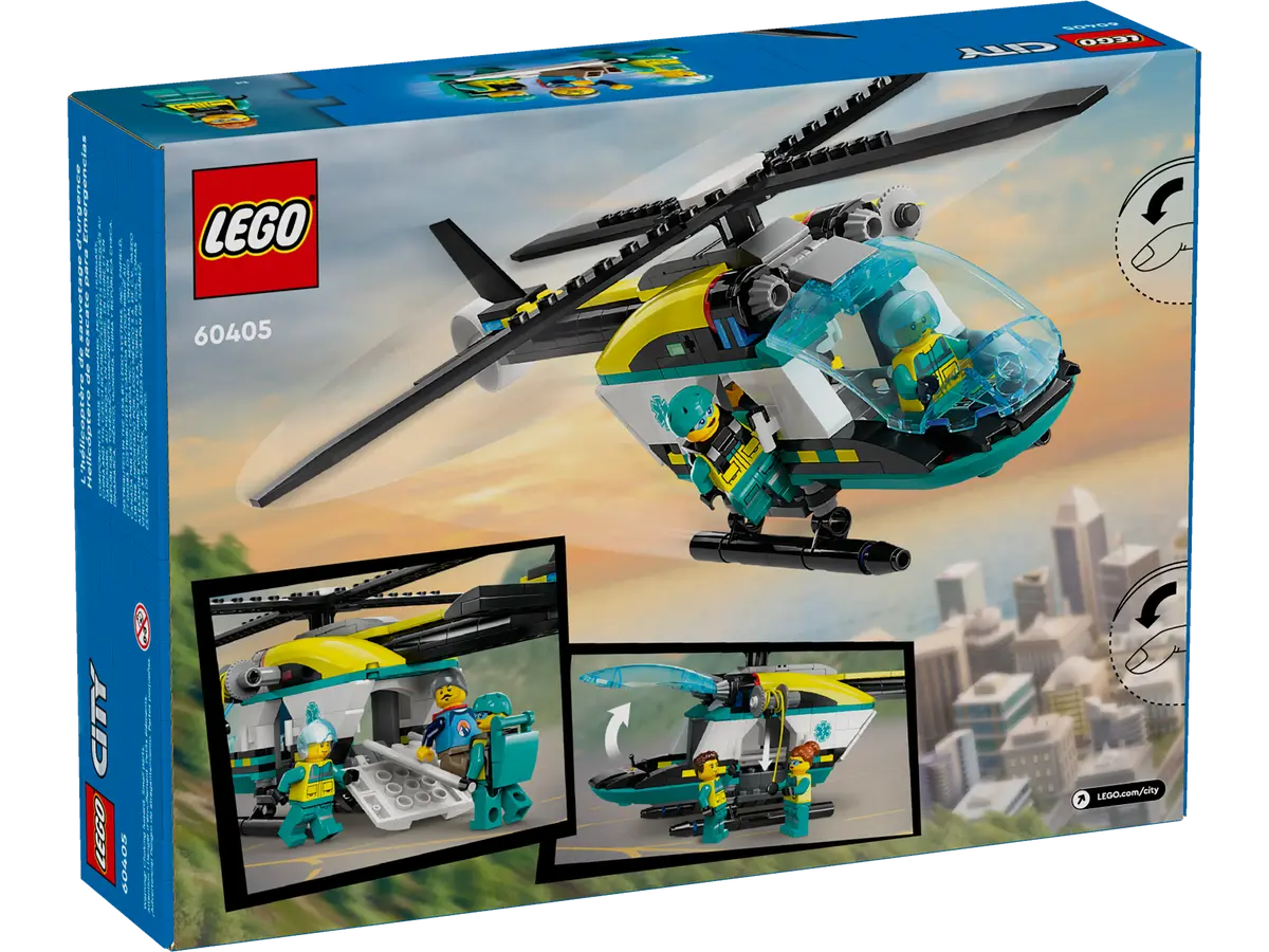 60405 LEGO City - Elicottero di soccorso di emergenza