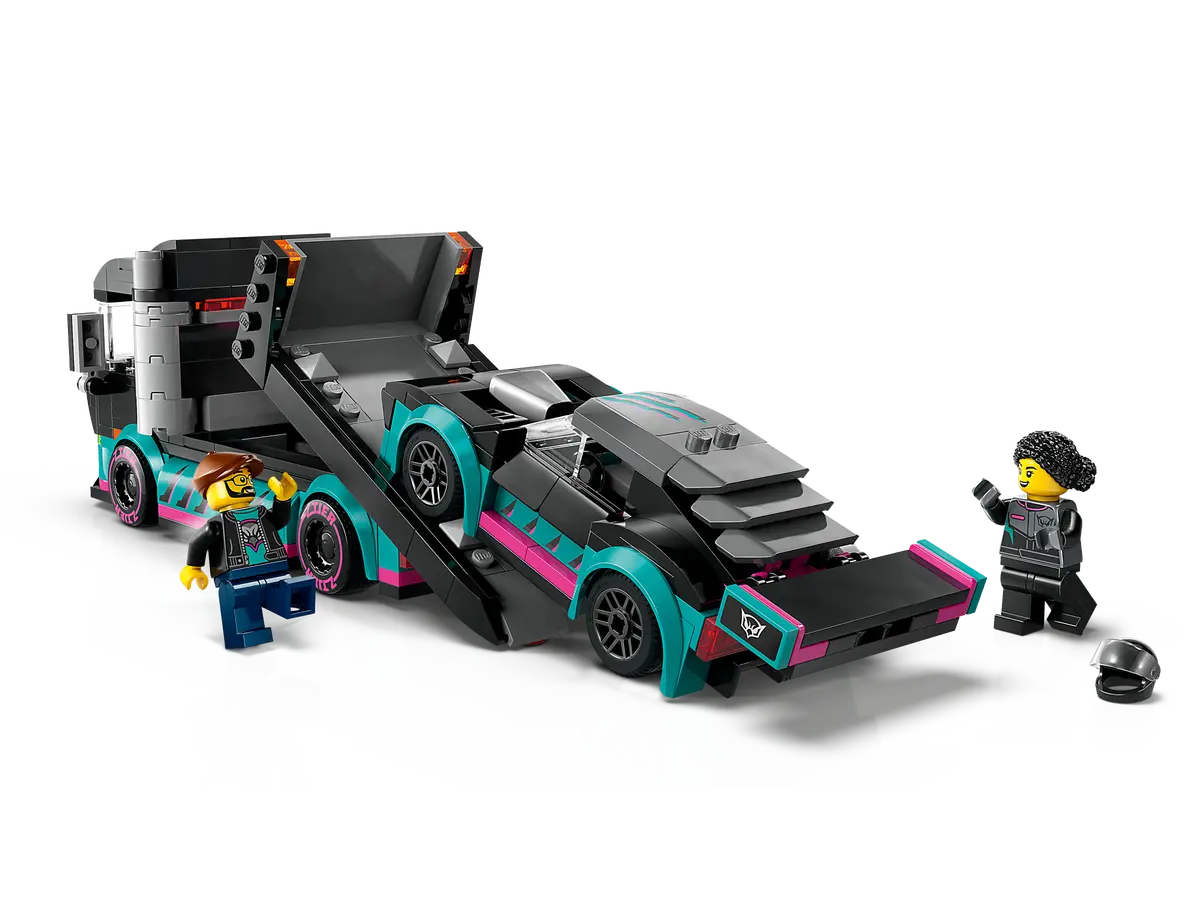60406 LEGO City - Auto da corsa e trasportatore