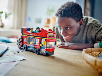60407 LEGO City - Autobus turistico rosso a due piani