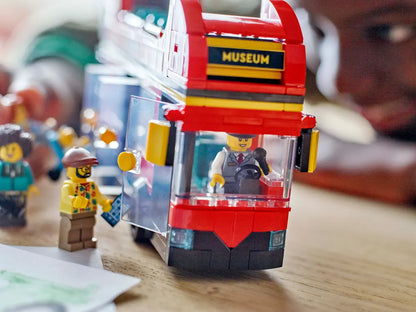 60407 LEGO City - Autobus turistico rosso a due piani