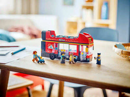 60407 LEGO City - Autobus turistico rosso a due piani