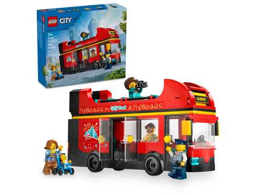 60407 LEGO City - Autobus turistico rosso a due piani