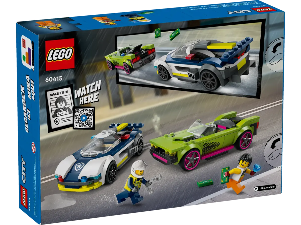 60415 LEGO City - Inseguimento della macchina da corsa