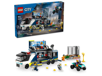 60418 LEGO City - Camion laboratorio mobile della polizia