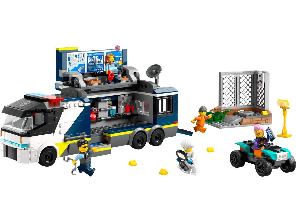 60418 LEGO City - Camion laboratorio mobile della polizia