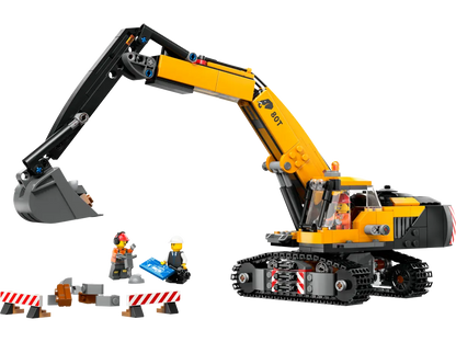 60420 LEGO City - Escavatore da cantiere giallo