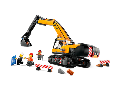 60420 LEGO City - Escavatore da cantiere giallo