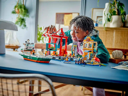 60422 LEGO City - Porto e nave merci