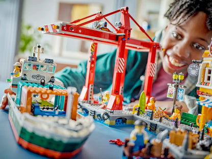 60422 LEGO City - Porto e nave merci