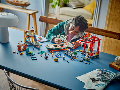 60422 LEGO City - Porto e nave merci