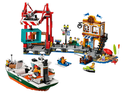 60422 LEGO City - Porto e nave merci