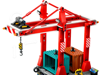 60422 LEGO City - Porto e nave merci