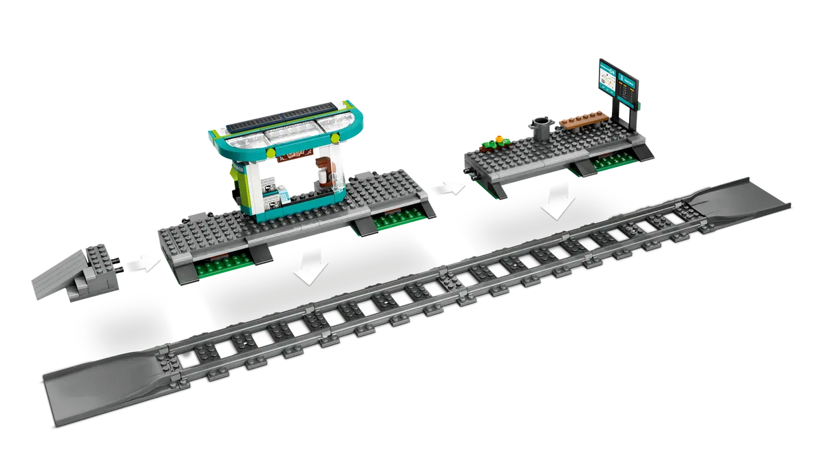 60423 LEGO City - Tram e fermata del tram