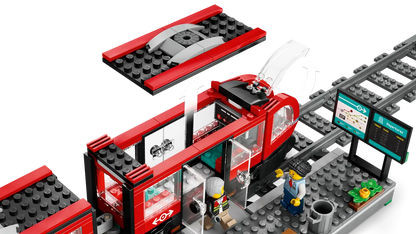 60423 LEGO City - Tram e fermata del tram