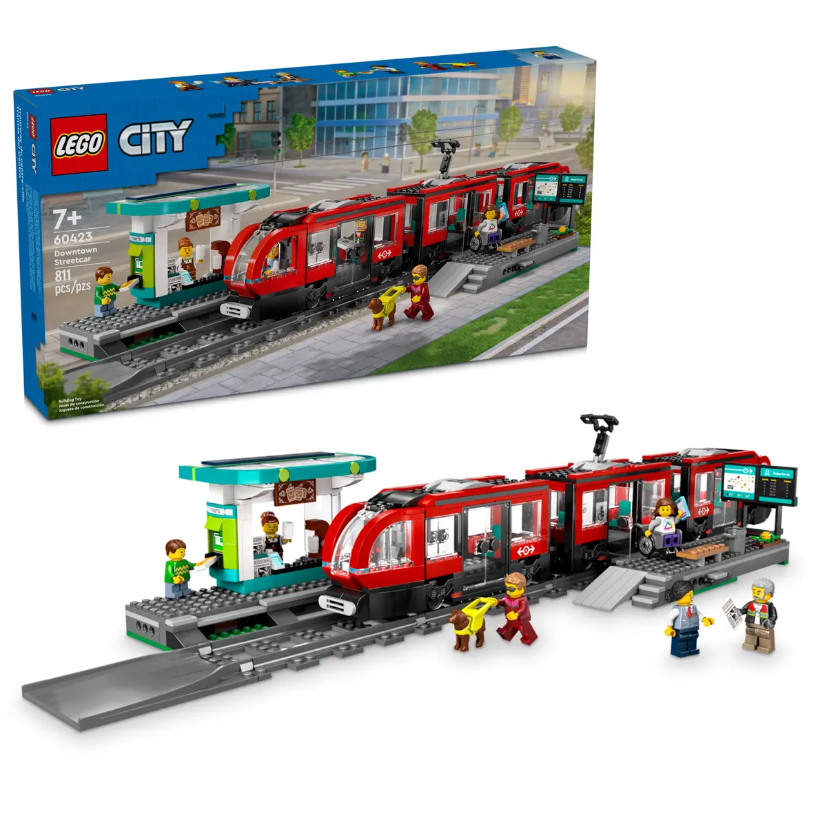 60423 LEGO City - Tram e fermata del tram