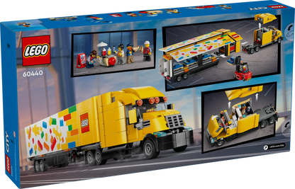 60440 ESCLUSIVA LEGO City - Camion per le consegne giallo