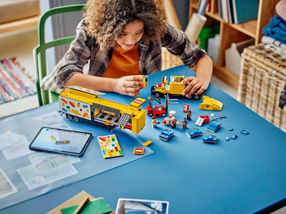 60440 ESCLUSIVA LEGO City - Camion per le consegne giallo