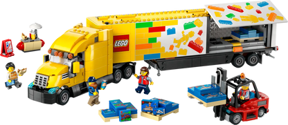 60440 ESCLUSIVA LEGO City - Camion per le consegne giallo