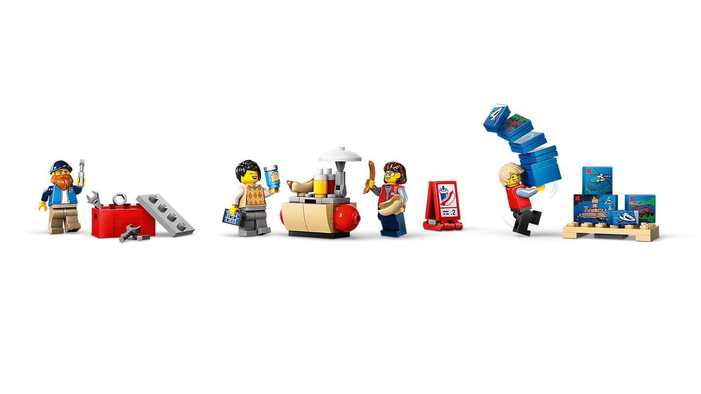 60440 ESCLUSIVA LEGO City - Camion per le consegne giallo