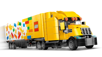 60440 ESCLUSIVA LEGO City - Camion per le consegne giallo