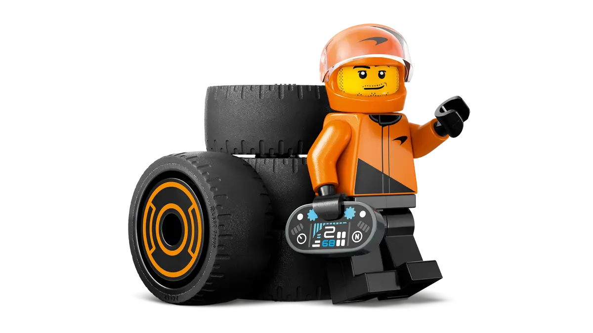 60442 LEGO City - Pilota e monoposto McLaren F1®