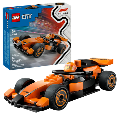 60442 LEGO City - Pilota e monoposto McLaren F1®