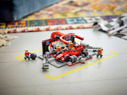 60443 LEGO City - Pitstop e meccanici con monoposto Ferrari F1®