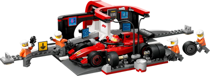 60443 LEGO City - Pitstop e meccanici con monoposto Ferrari F1®