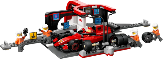 60443 LEGO City - Pitstop e meccanici con monoposto Ferrari F1®