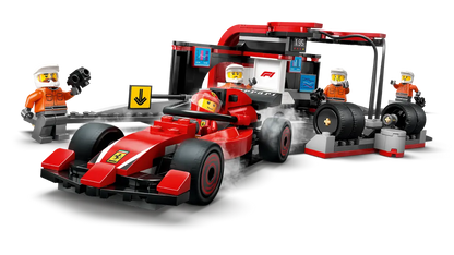 60443 LEGO City - Pitstop e meccanici con monoposto Ferrari F1®