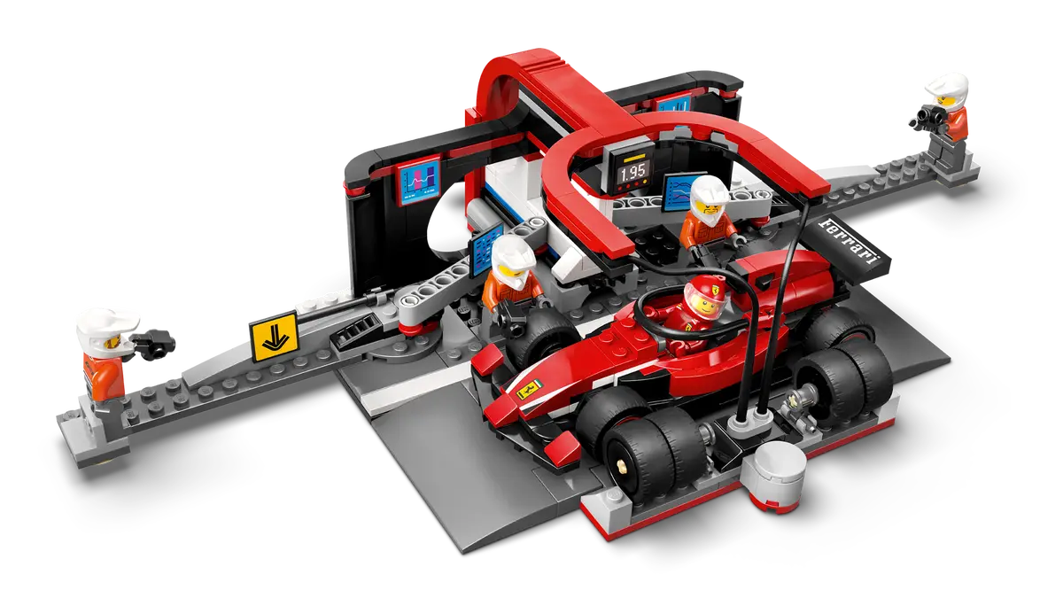 60443 LEGO City - Pitstop e meccanici con monoposto Ferrari F1®