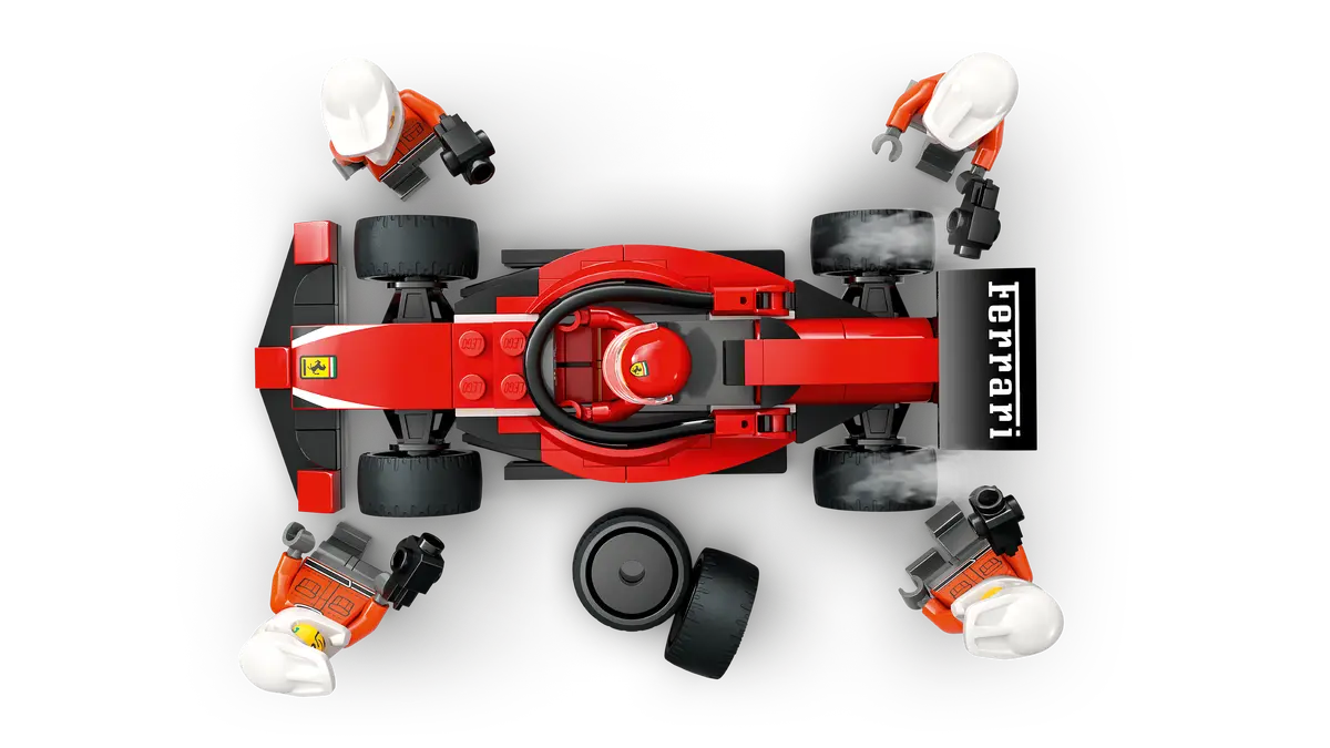 60443 LEGO City - Pitstop e meccanici con monoposto Ferrari F1®