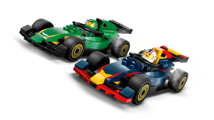 60445 LEGO City - Autotrasportatore F1® con monoposto RB20 e AMR24 F1®