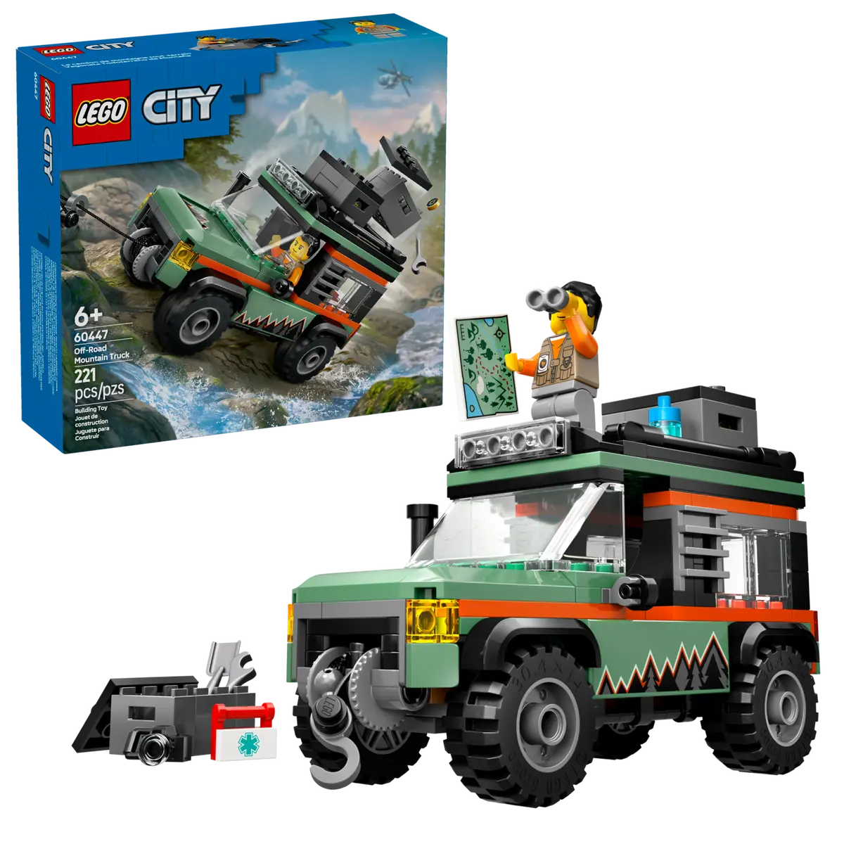 60447 LEGO City - Fuoristrada di montagna 4x4