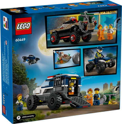 60449 ESCLUSIVA LEGO City - Inseguimento del fuoristrada della polizia