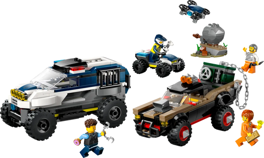 60449 ESCLUSIVA LEGO City - Inseguimento del fuoristrada della polizia