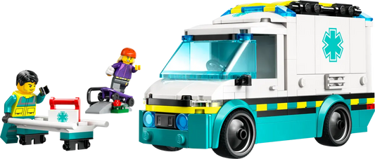 60451 LEGO City - Ambulanza di emergenza