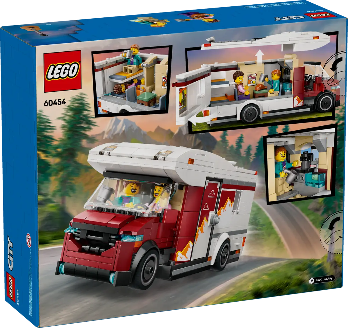 60454 LEGO City - Camper van delle vacanze d’avventura