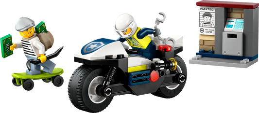 60455 LEGO City - Inseguimento della moto della Polizia