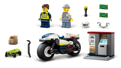 60455 LEGO City - Inseguimento della moto della Polizia