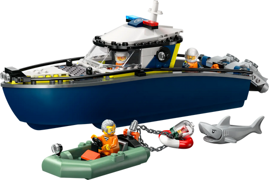 60456 LEGO City - Inseguimento del motoscafo della Polizia