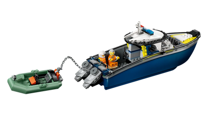 60456 LEGO City - Inseguimento del motoscafo della Polizia